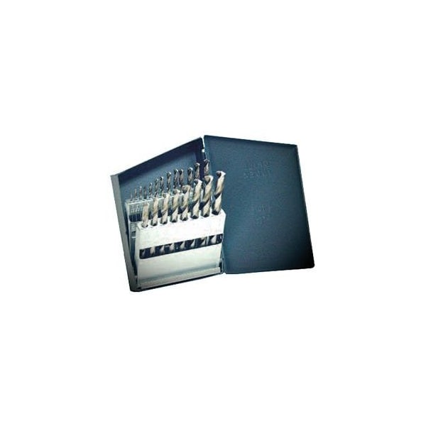Champion Cutting Tool 21 Piece 705LH Left Hand Jobber Drill Set, 1/16in - 3/8in by 64ths, Champion CHA 121LH - main